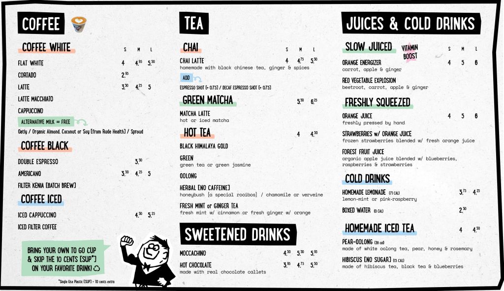 Lebkov drinks. Coffee. Koffie.